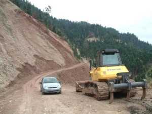 ΦΩΤΟ - Χωματόδρομος σύνδεσης Τοπικών Κοινοτήτων ορεινού Θέρμου.2